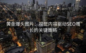 黄金爆头图片:视觉内容驱动SEO增长的关键策略
