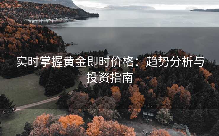 实时掌握黄金即时价格：趋势分析与投资指南