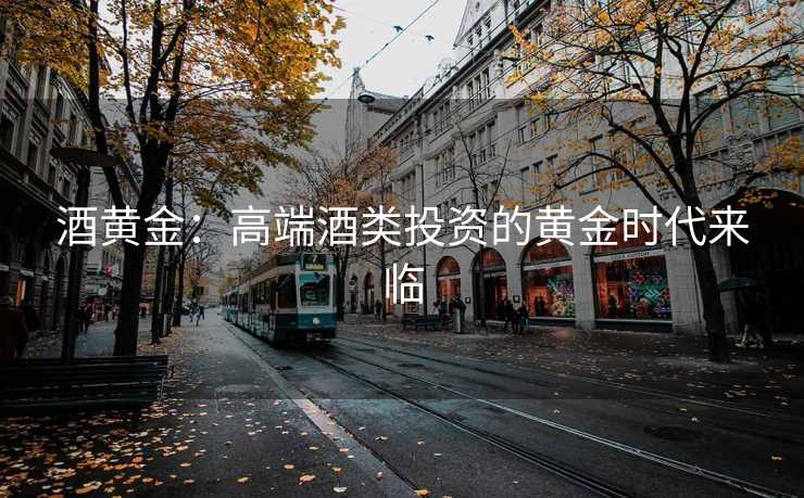 酒黄金：高端酒类投资的黄金时代来临