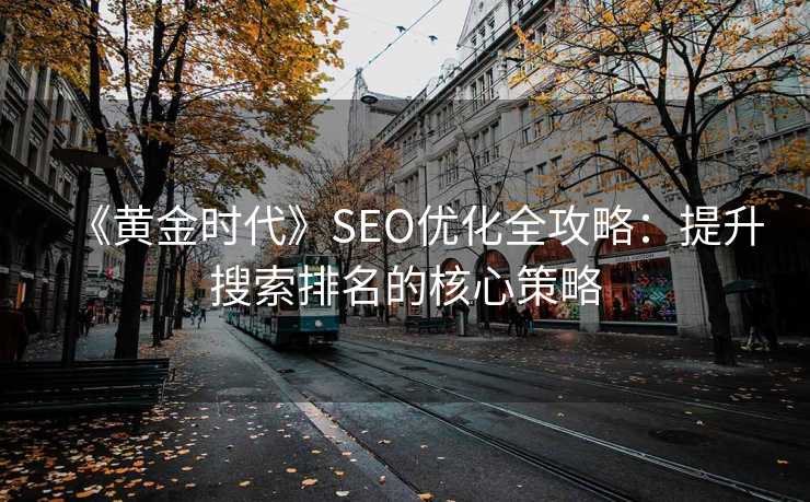 《黄金时代》SEO优化全攻略：提升搜索排名的核心策略