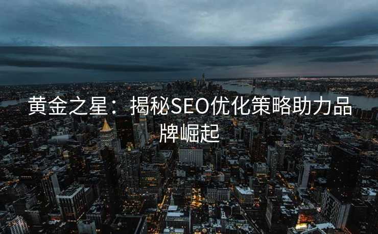 黄金之星：揭秘SEO优化策略助力品牌崛起