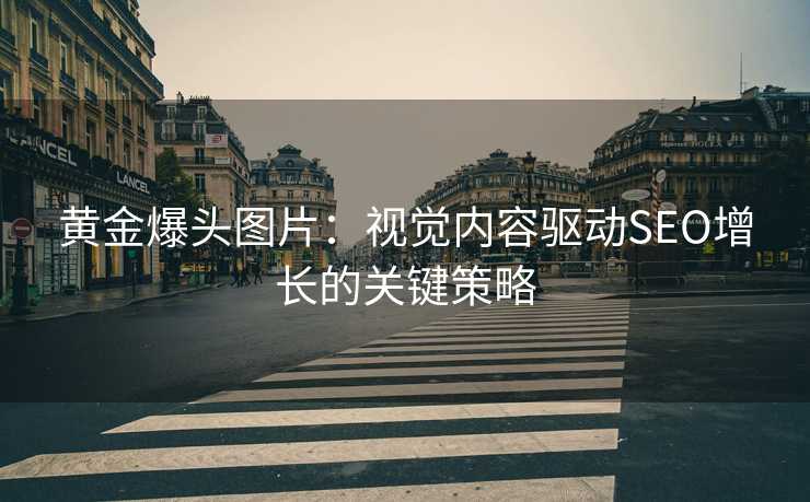 黄金爆头图片:视觉内容驱动SEO增长的关键策略 黄金爆头图片:视觉内容驱动SEO增长的关键策略